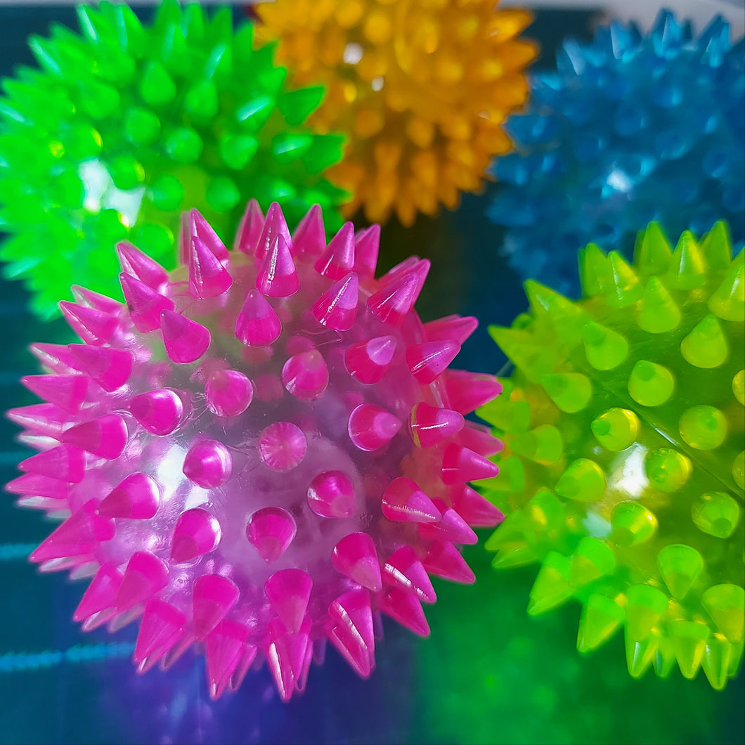 light Up Spikey Ball